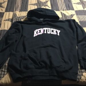 Pink Kentucky Pull Over Hoodie Sweatshirt